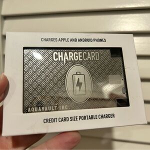 AquaVault ChargeCard Portable Charger